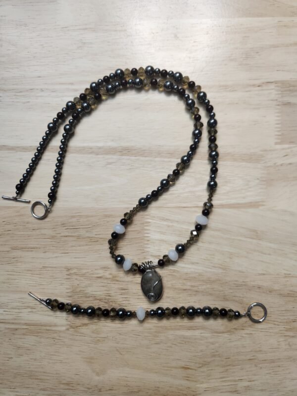 Hematite and Crystal Set - Image 4