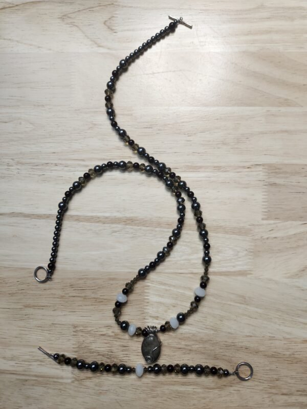 Hematite and Crystal Set - Image 3