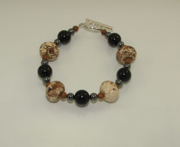 Fossilized Bone and Onyx Set - Image 4