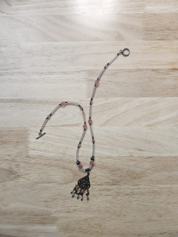 Swarovski Crystal and Hematite Necklace - Image 3