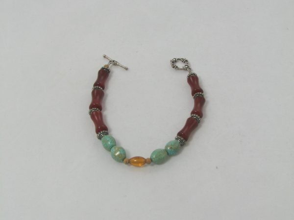 Carnelian, Amber, and Turquoise Set - Image 3