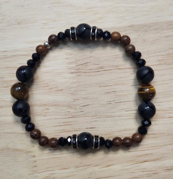 Tigereye Onyx Stackable Bracelets - Image 4