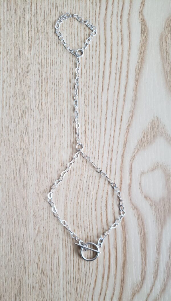 Heart Chainmaille Wristlet