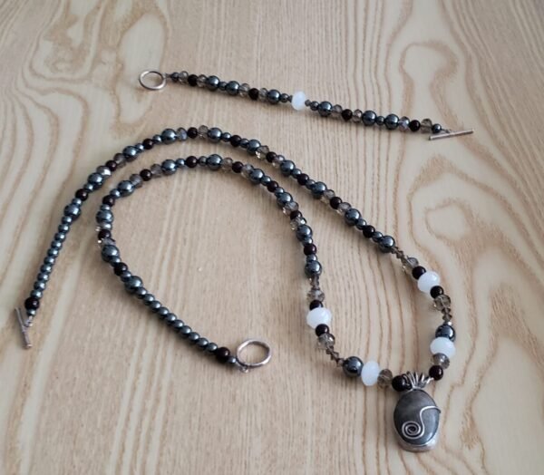Hematite and Crystal Set