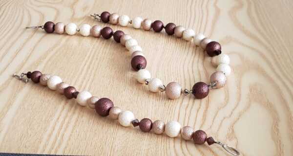 Cream Pearlized Beads Set - Image 2