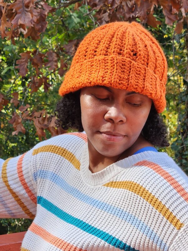 Handcrafted Crochet Beanie - Image 2