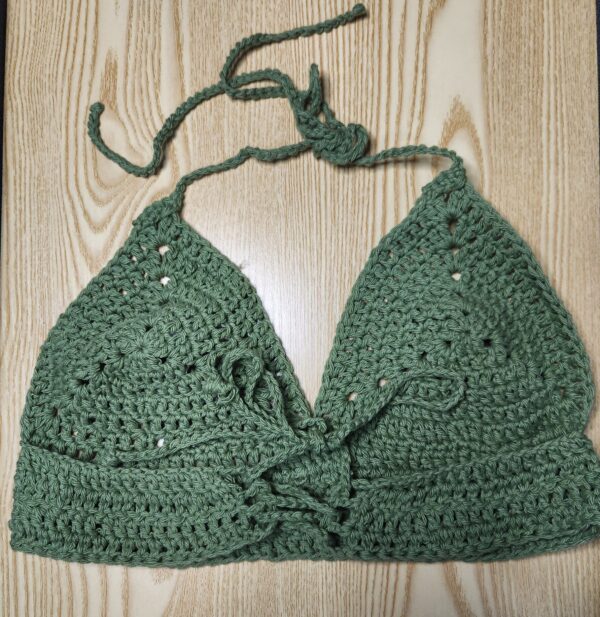Handcrafted Crochet Bralette - Image 7