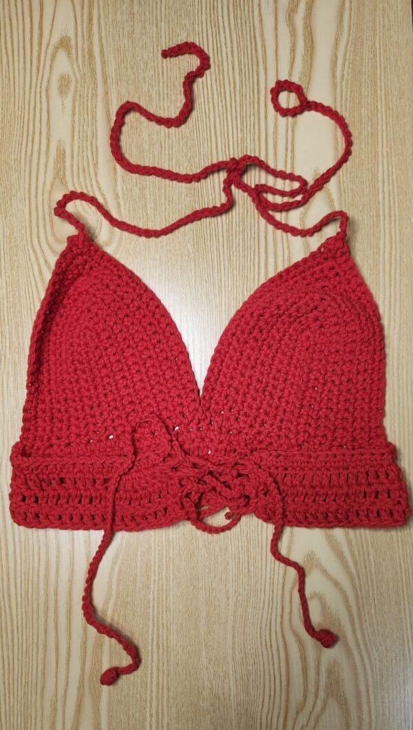 Handcrafted Crochet Bralette - Image 5