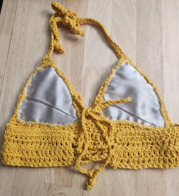 Handcrafted Crochet Bralette - Image 9