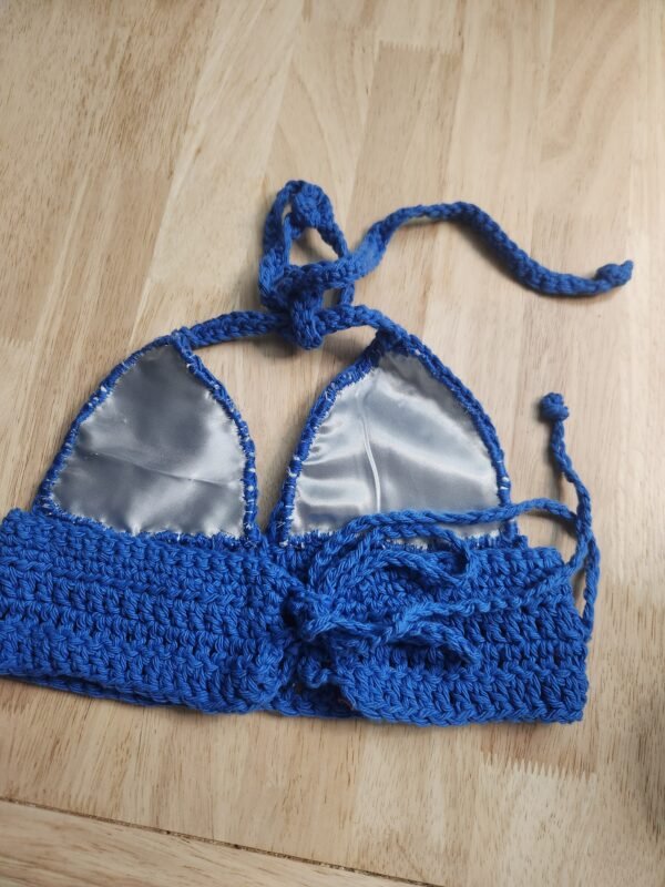 Handcrafted Crochet Bralette - Image 3