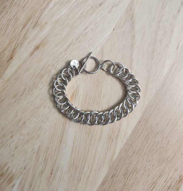 Half Persian Chainmaille Bracelet - Image 2