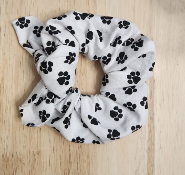 Handcrafted Hair Scrunchies w/ a Bow - Image 3