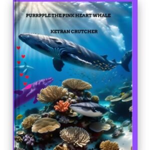 Purrpple the Pink Heart Whale Children's Book