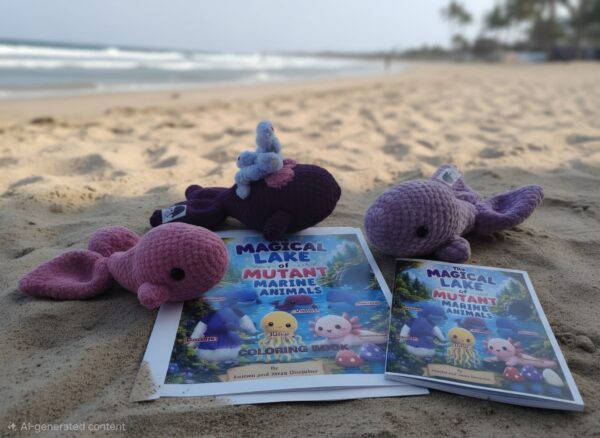 The Magical Lake of the Mutant Marine Animals Children's Book - Image 6