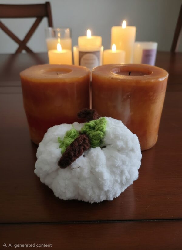 Crochet Fall Pumpkin Decor - Image 3