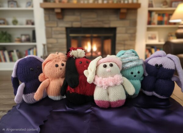 Rabbit Amigurumi Plush Toys
