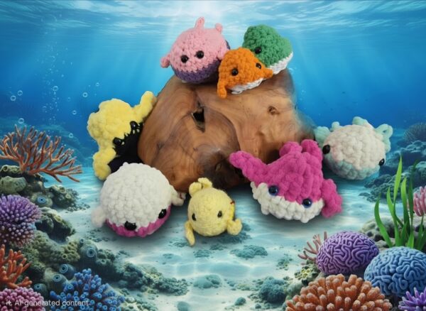 Mutant Marine Amigurumi Plush Toys