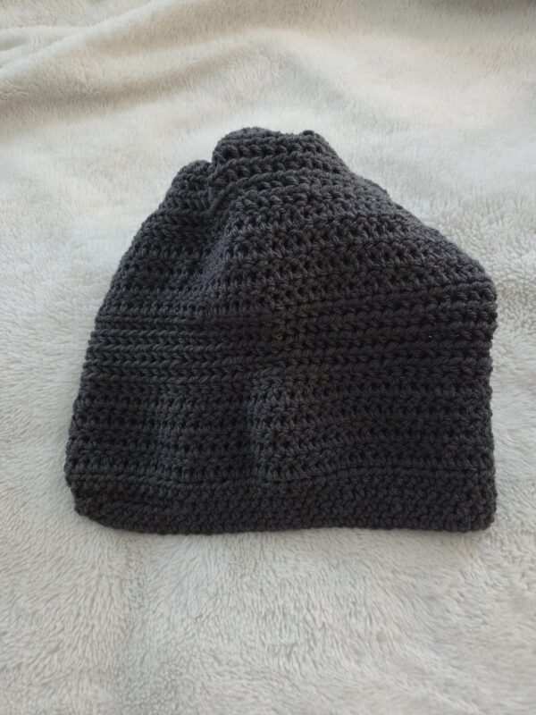 Handcrafted Crocheted Slouchy Hat - Image 3