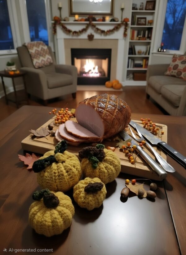 Crochet Fall Pumpkin Decor - Image 8