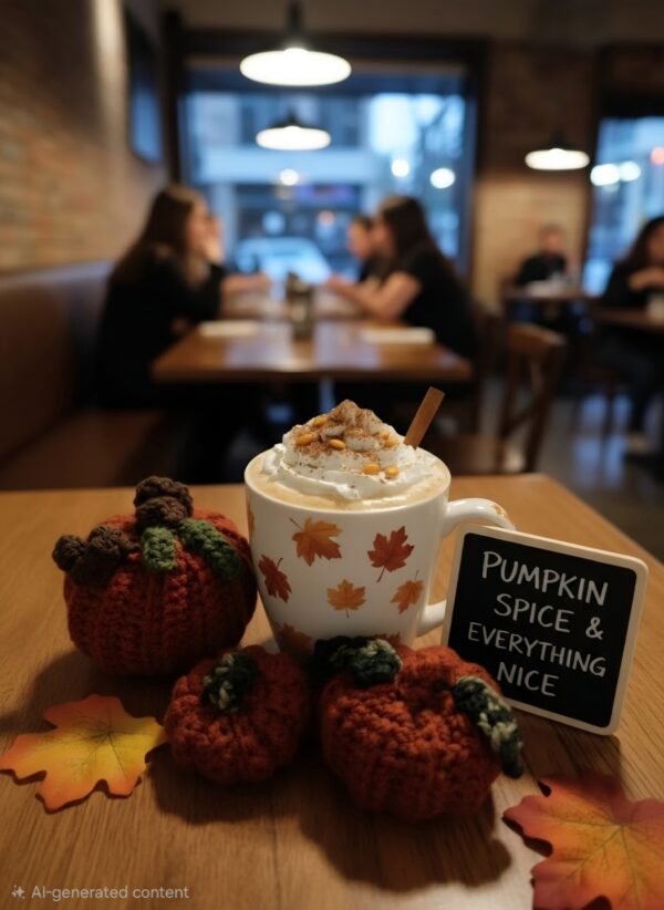 Crochet Fall Pumpkin Decor - Image 10