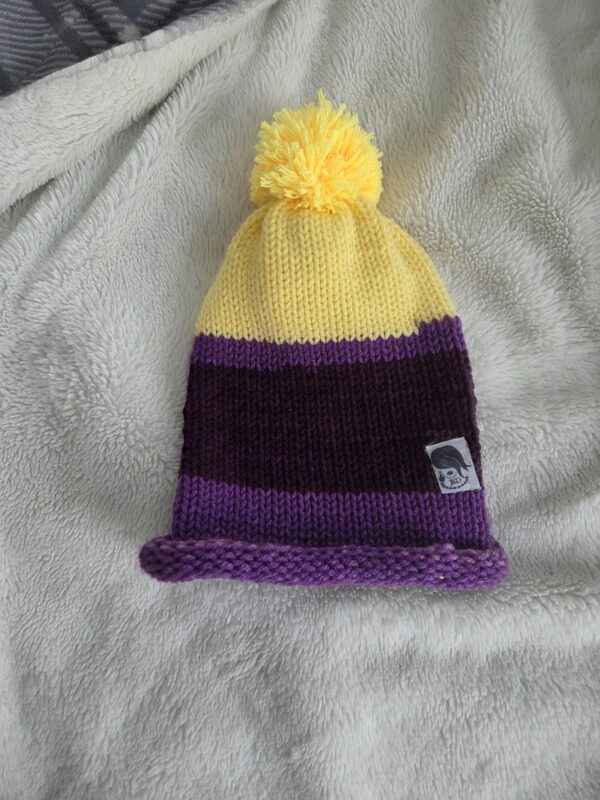 Handcrafted Knit Beanie - Image 3